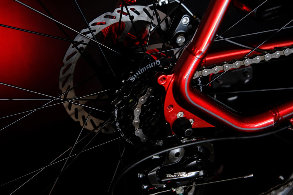 Lorak M-04 Prom Красный/Чёрный 15р (на рост 141-160)