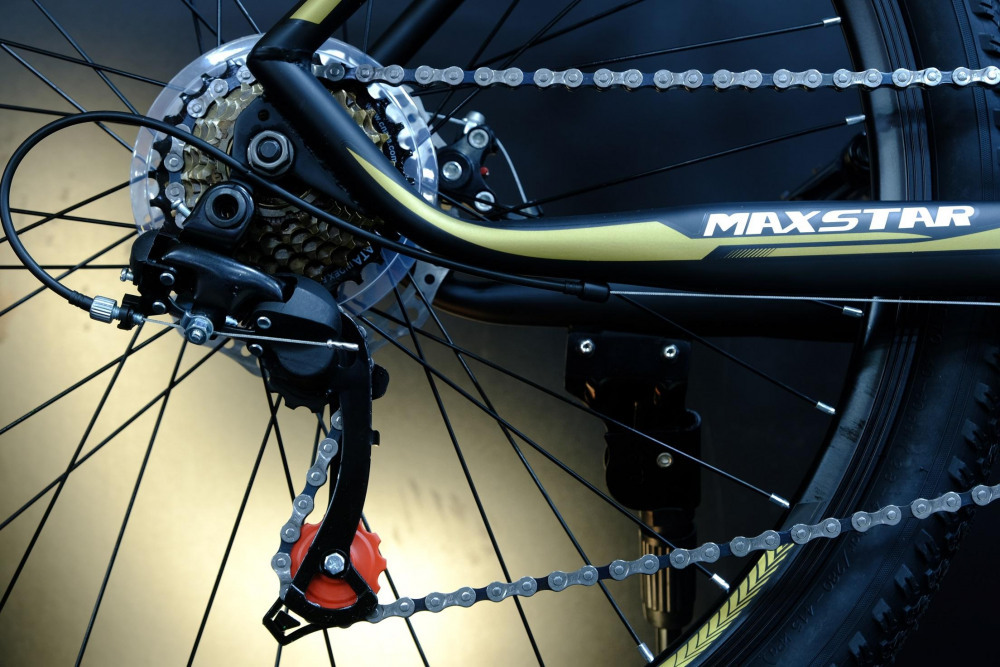 MAXSTAR 26" T900 Матовый Чёрно/Коричневый рама 17 (на рост 155-173)